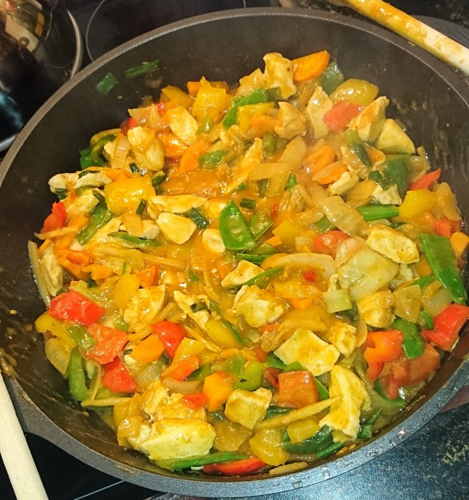 Thai-Curry-Pfanne – Die Gourmetlette