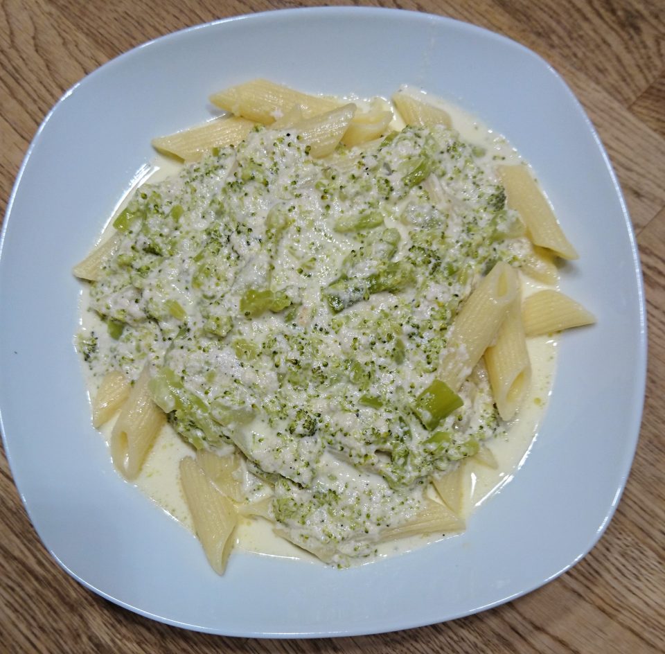 Rigatoni in Brokkoli-Käse-Sahnesauce – Die Gourmetlette