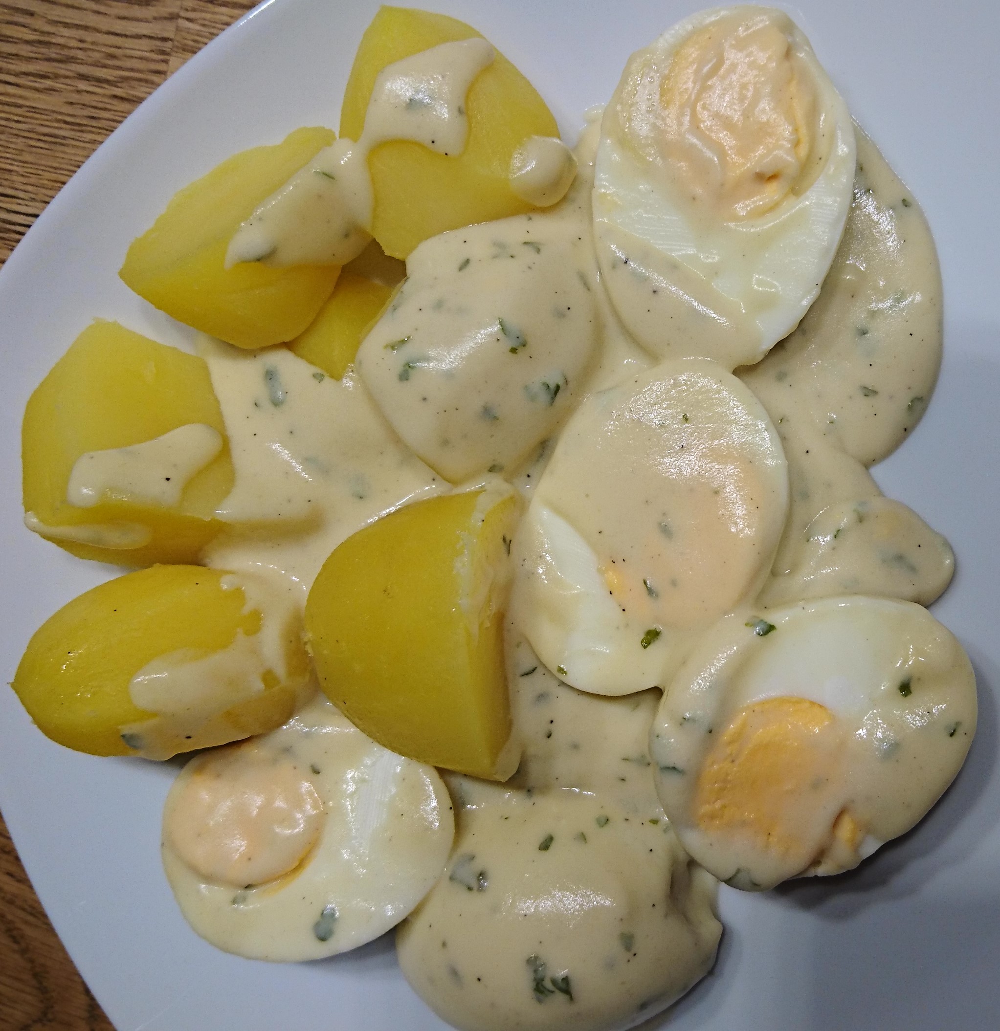 Eier in Senfsauce – beliebter Klassiker – Grundrezept – Die Gourmetlette
